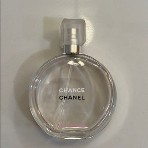 Chance Chanel eau tendré 50ml bottle 1/3rd left